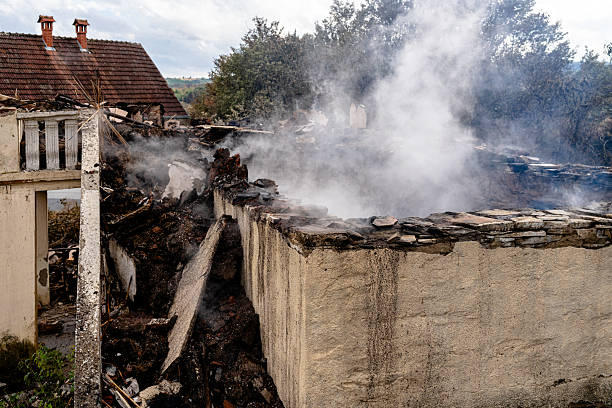 Professional Emergency Fire Cleanup technician working in Phoenix, MD